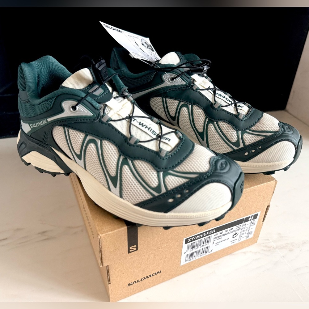 NWT SALOMON XT-WHISPER Women / Men Sneakers hiking Athletic Shoes Size M 5 W 6 - Picture 4 of 16